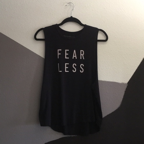 Fear Less Muscle Tee - Picture 1 of 5